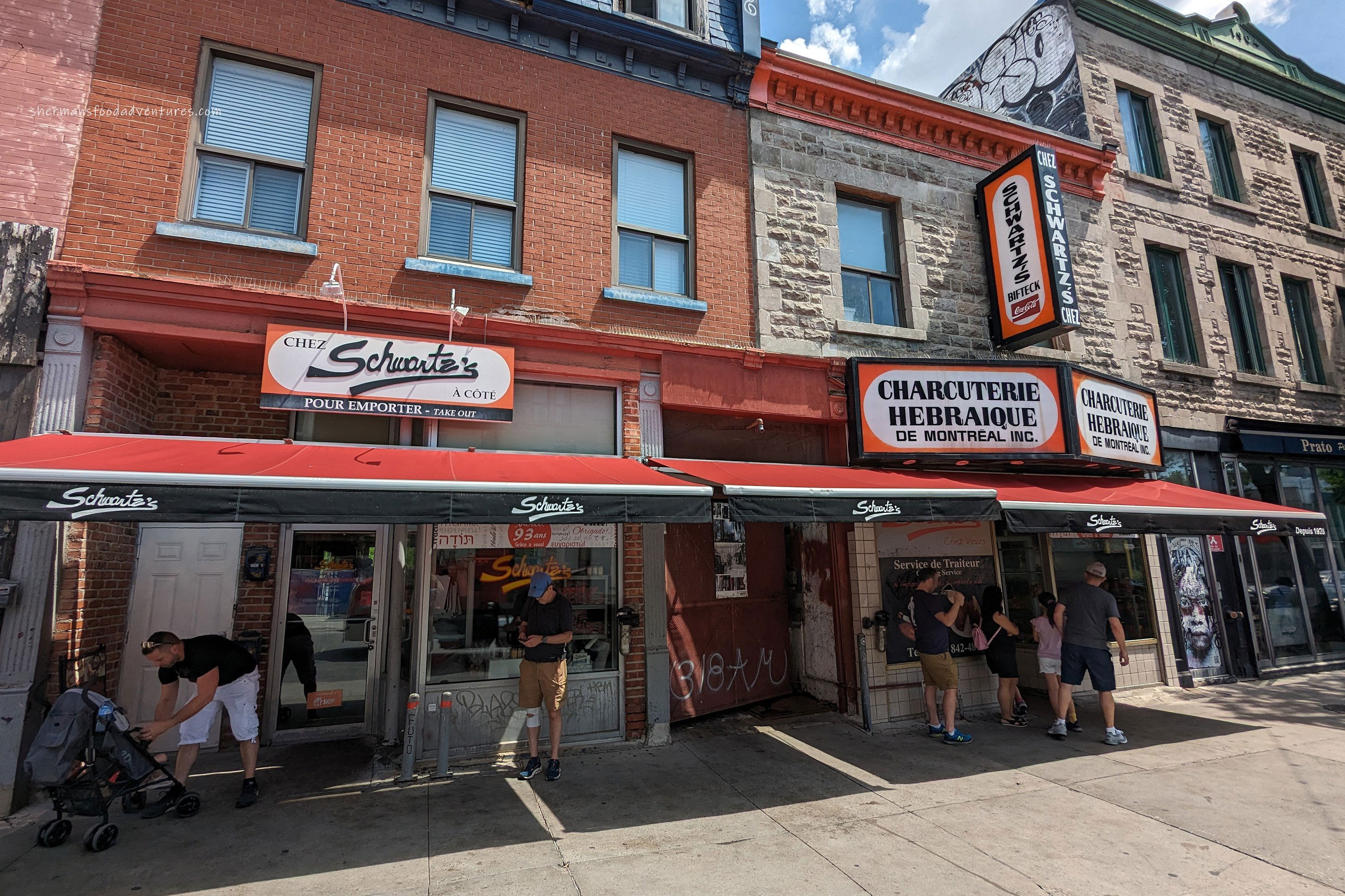 Schwartz’s restaurant in Montreal, Canada