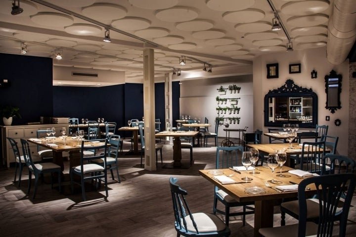 En la Parra restaurant in Madrid, Spain