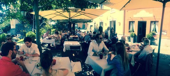 Baretto di San Vigilio restaurant in Bergamo