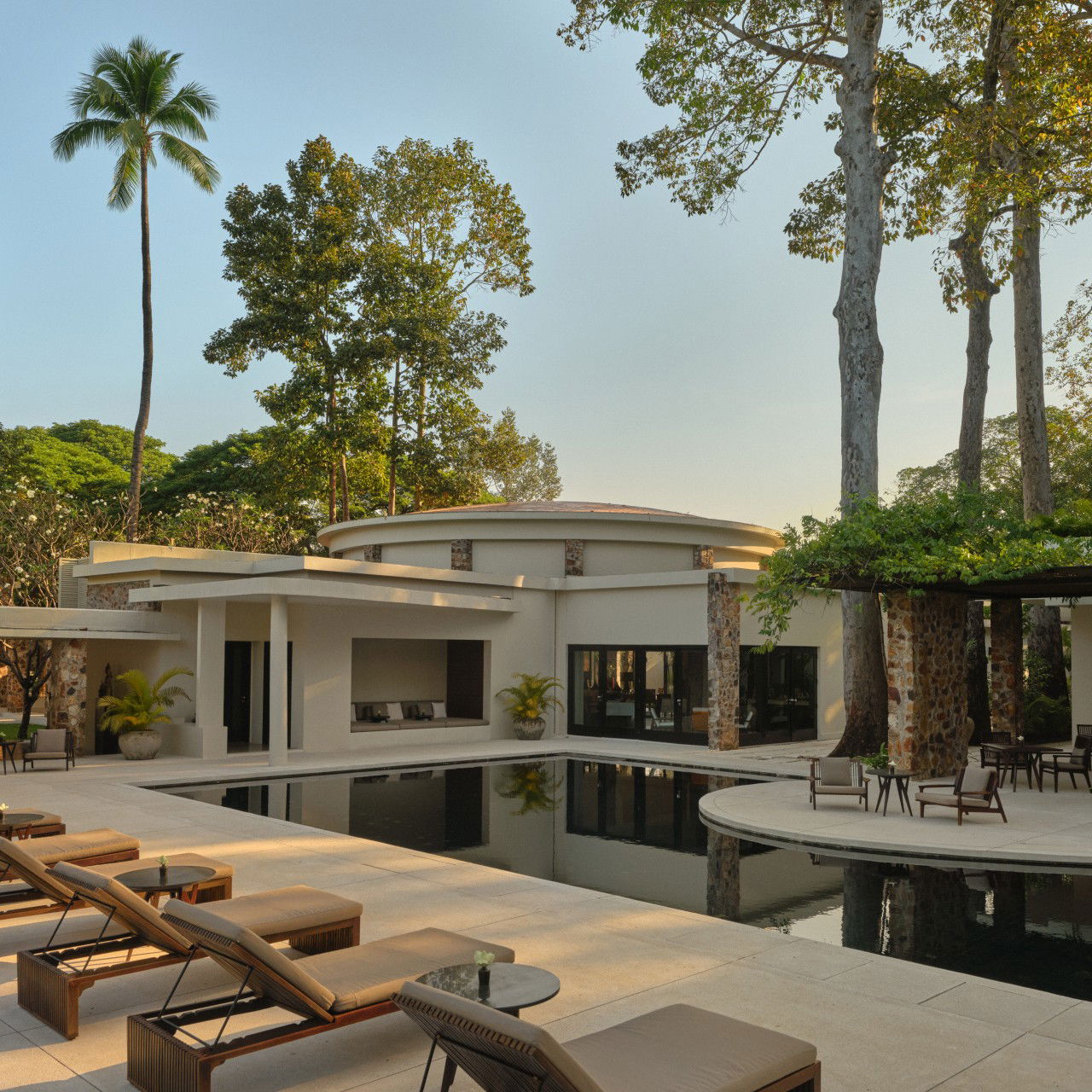 Amansara hotel in Siem Reap, Cambodia