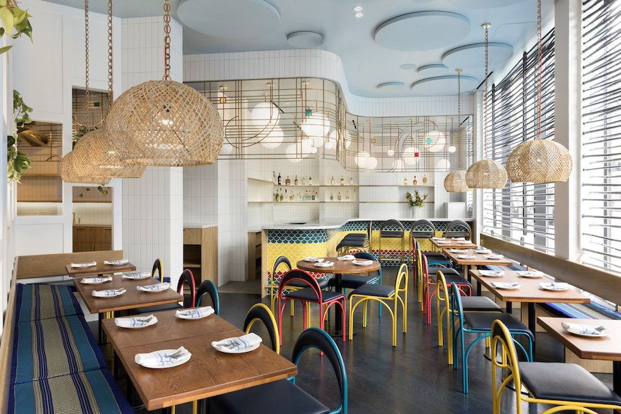 Fish Cheeks restaurant in New York City, United States