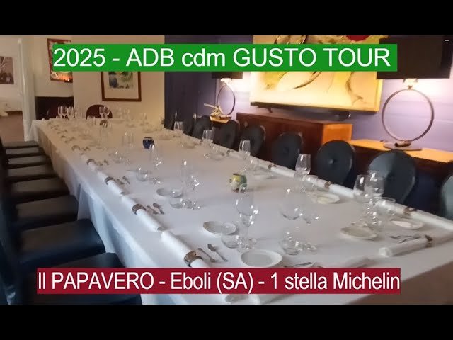 Il Papavero restaurant in Eboli, Italy