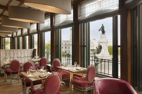 Champlain restaurant in Quebec City, Canada