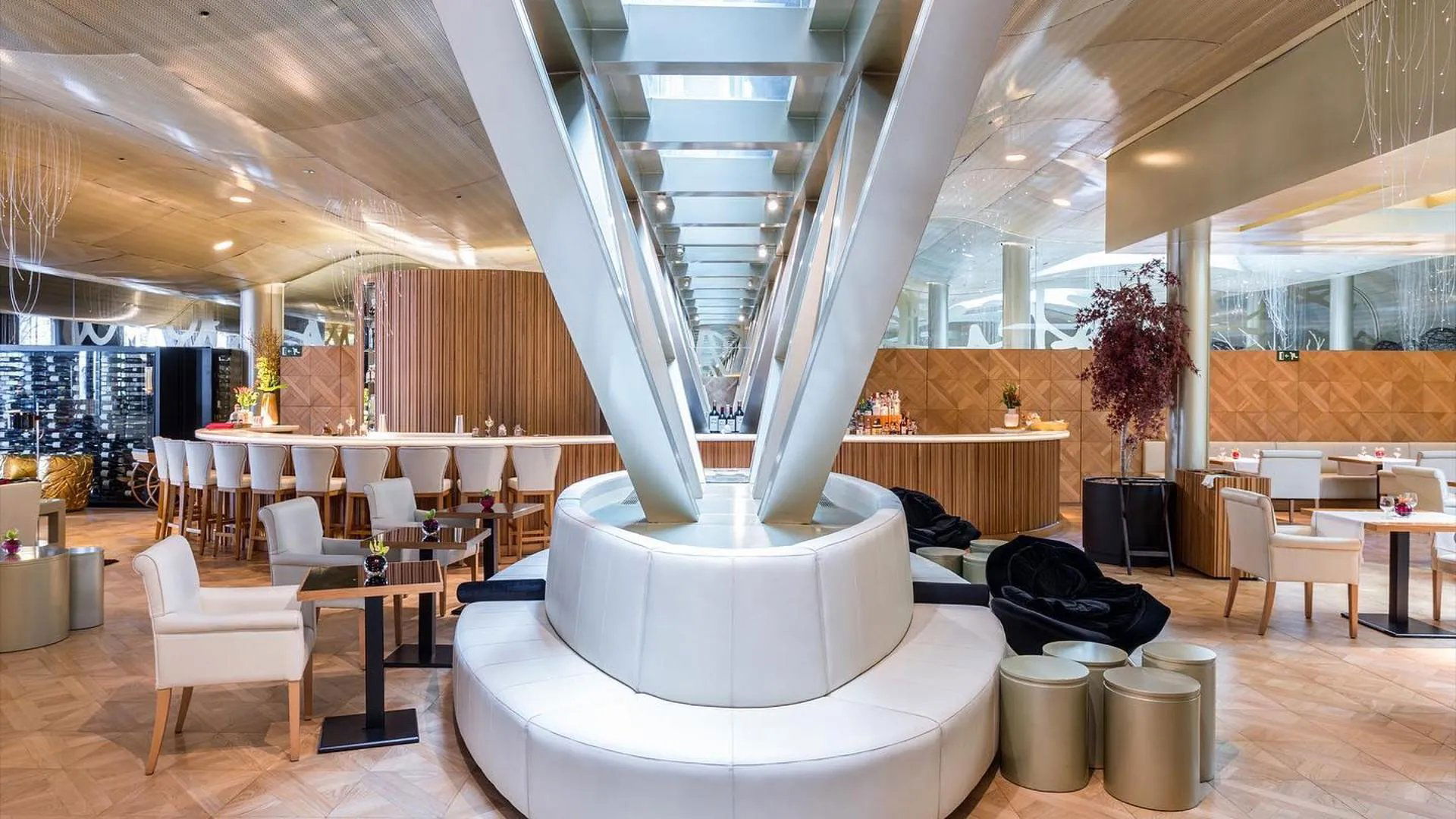 Oria restaurant in Barcelona, Spain