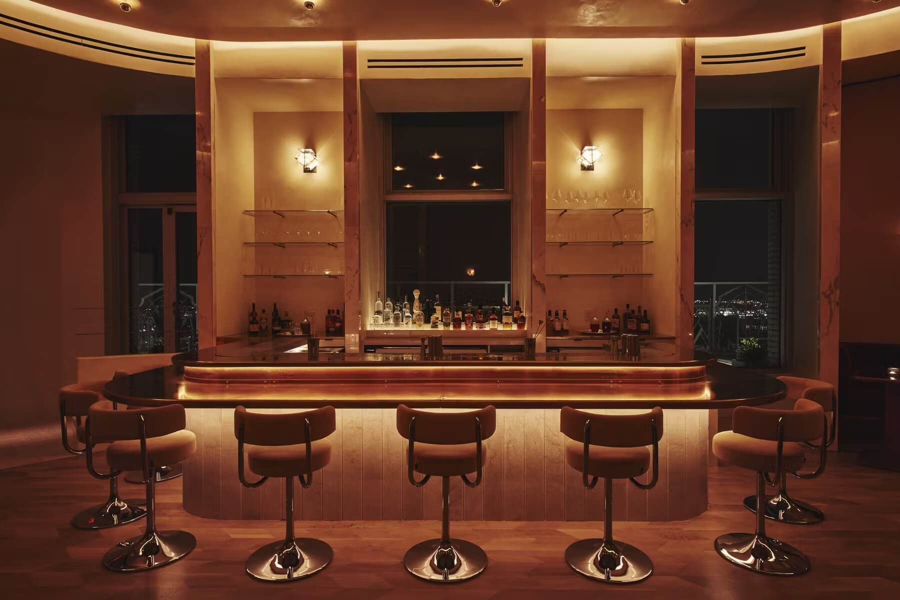 Overstory bar in New York City, United States