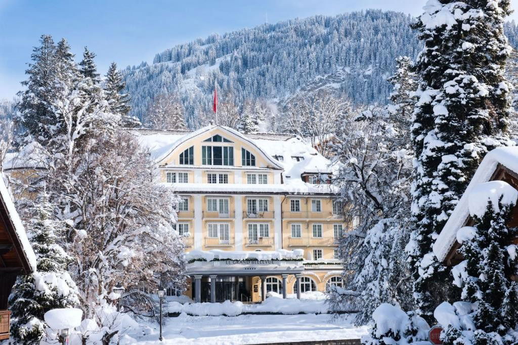 Le Grand Bellevue hotel in Gstaad, Switzerland