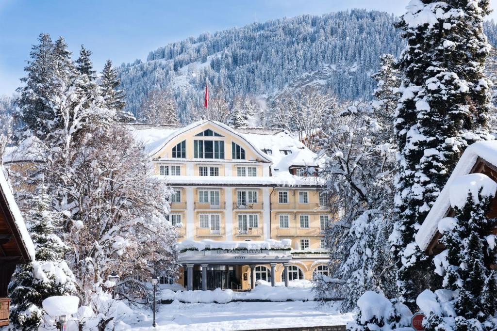 Le Grand Bellevue hotel in Gstaad, Switzerland