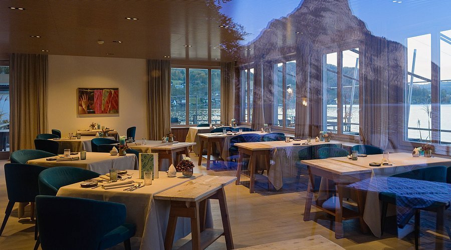 Bootshaus, Restaurant in Traunkirchen