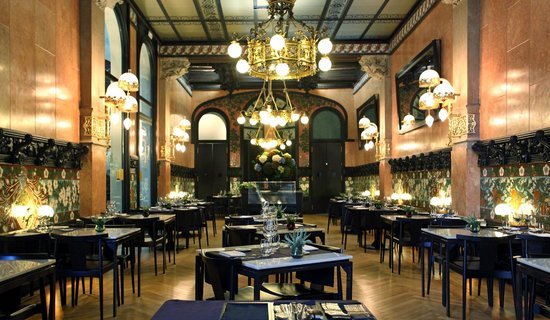 Fonda España restaurant in Barcelona, Spain