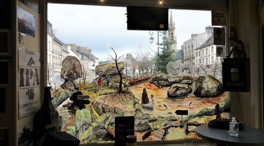 L'Hermine restaurant in Morlaix, France