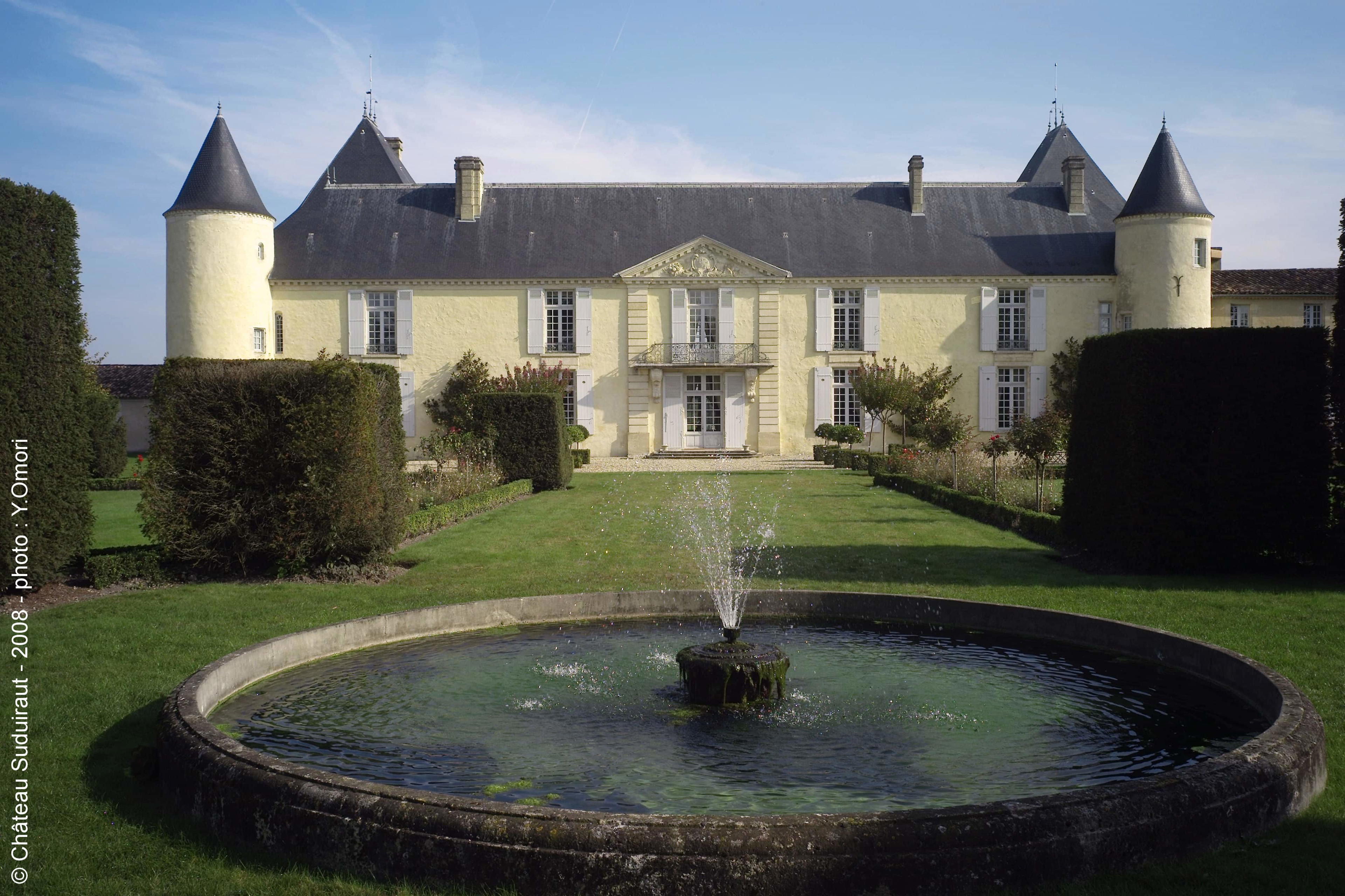 Château Suduiraut winery in Preignac