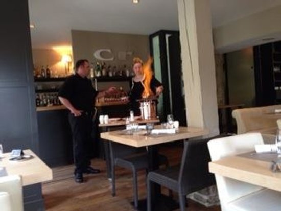 Comte Roger restaurant in Carcassonne, France