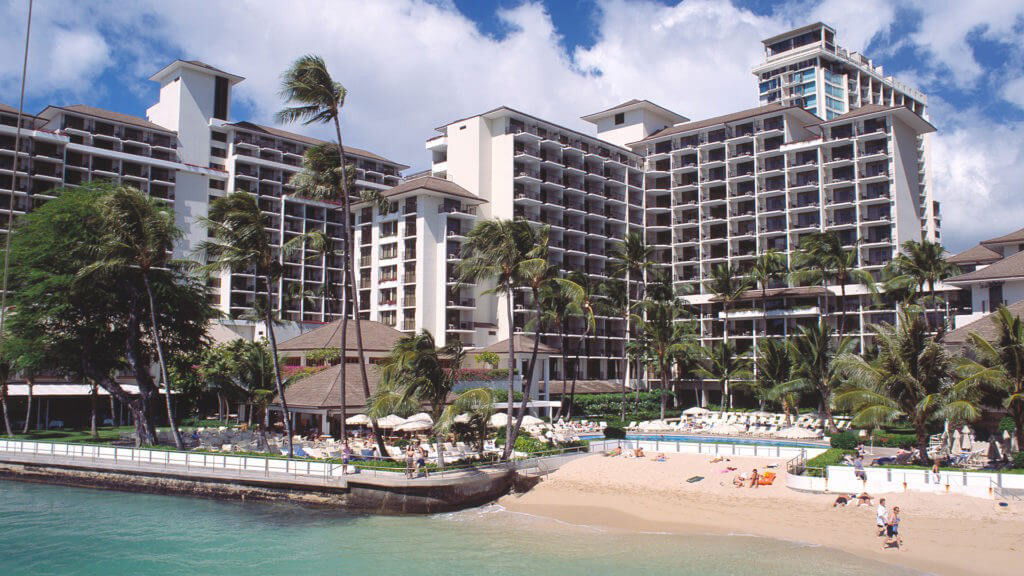 Halekulani hotel in Honolulu, United States