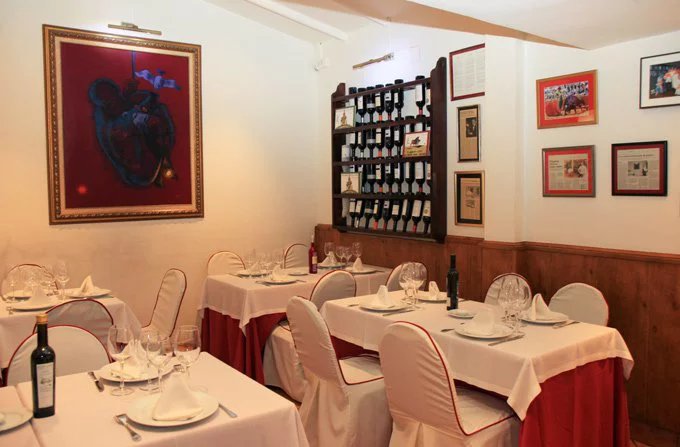 El Fogón de Trifón restaurant in Madrid, Spain