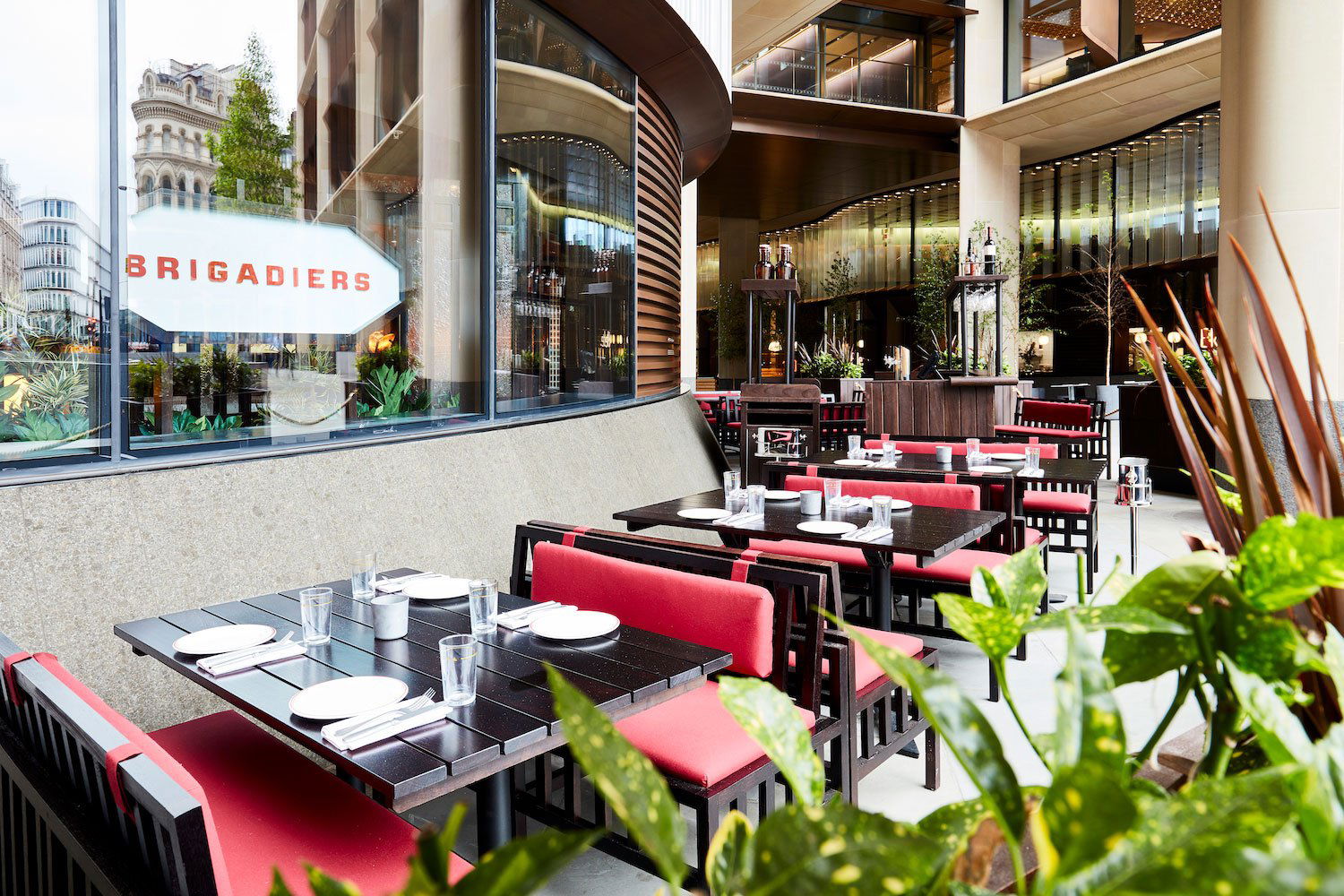 Brigadiers, Restaurant in London