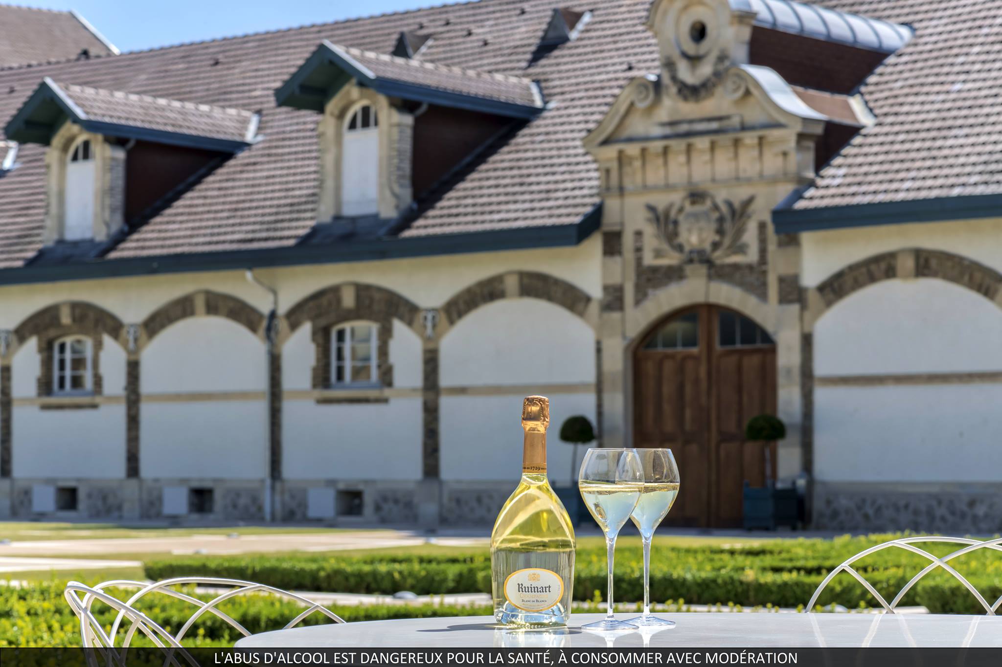 Ruinart winery in Reims, France