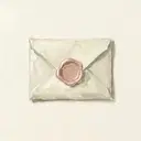 Painted wax-sealed envelope