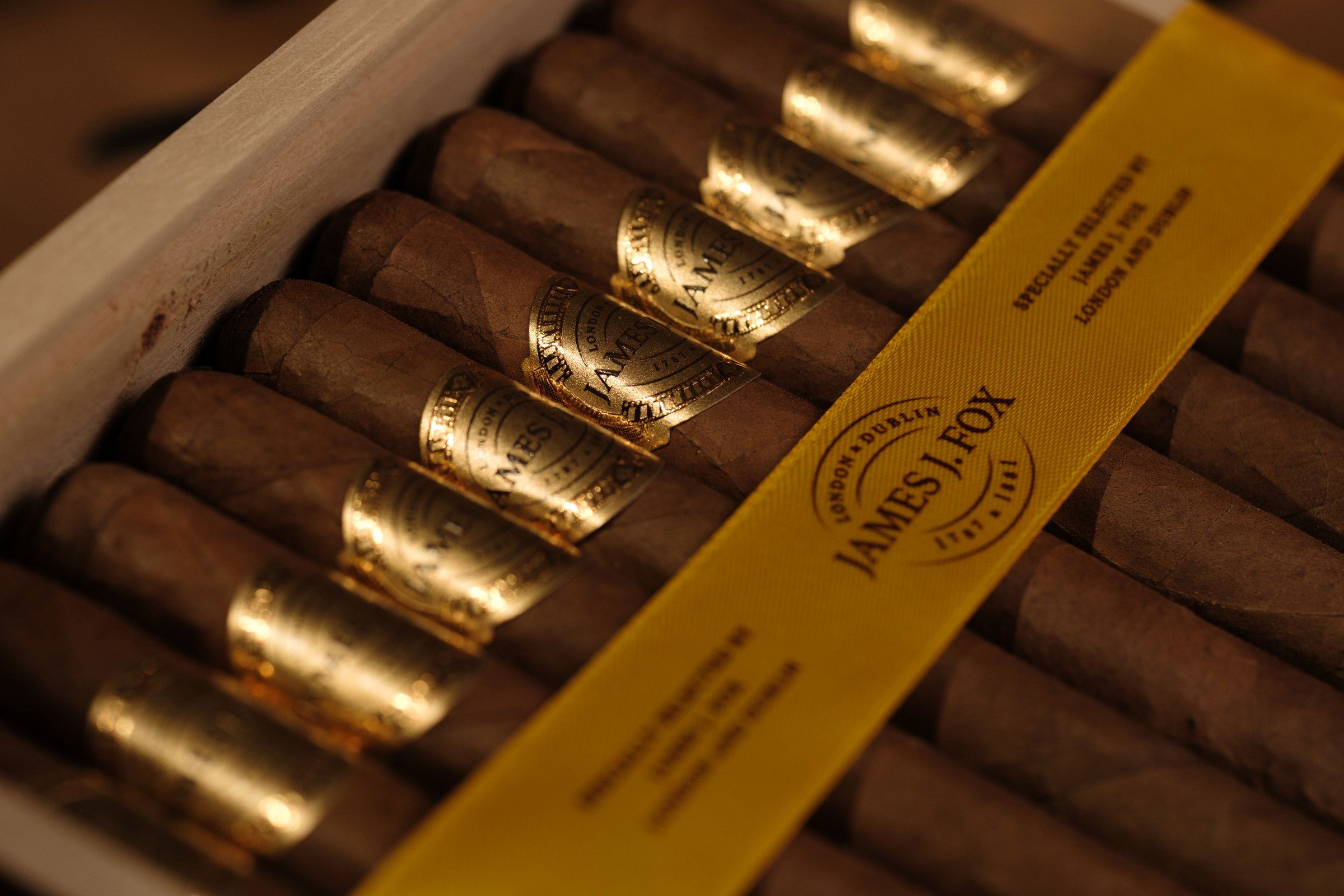 Cigars & wine night at James J. Fox