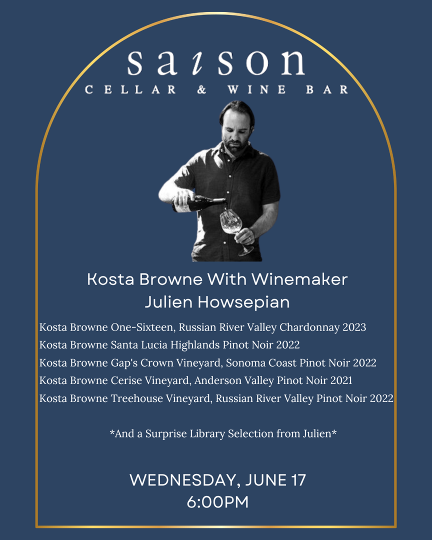 Kosta Browne Library Tasting