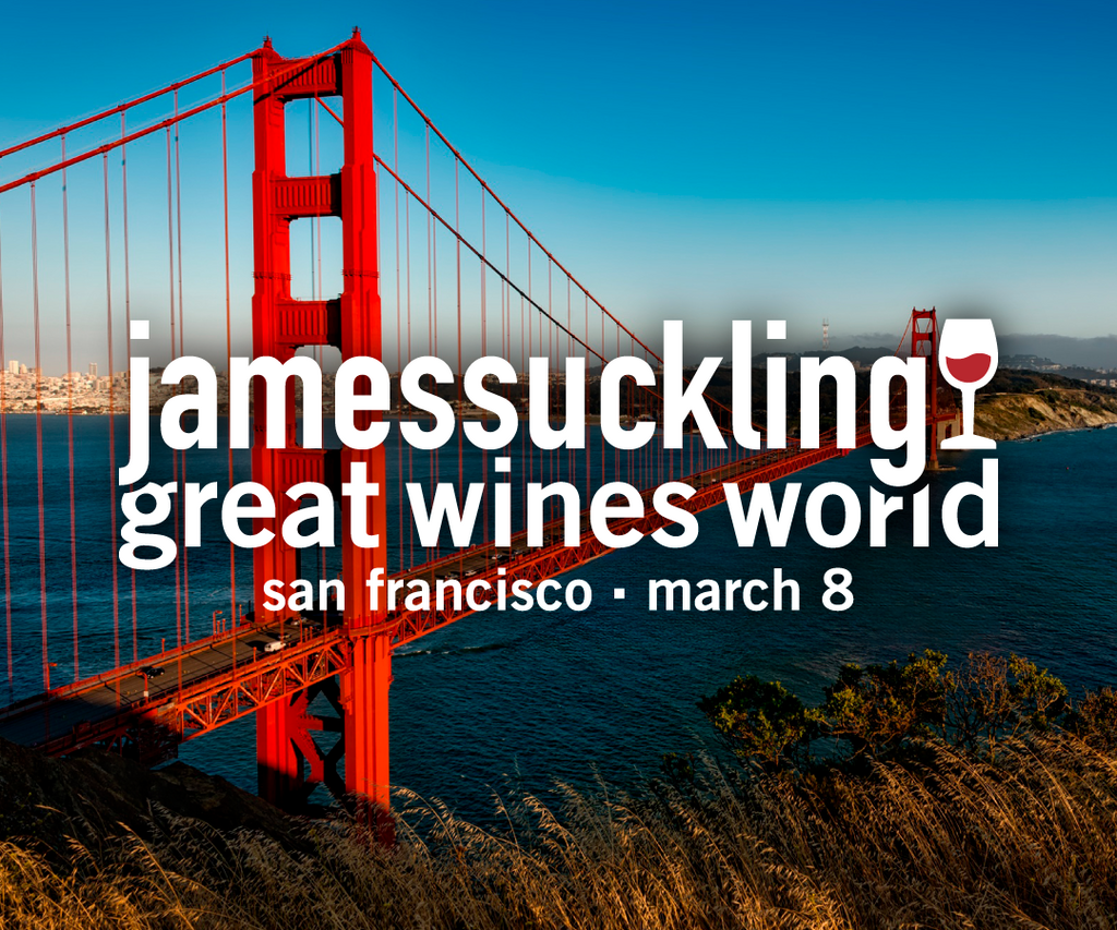 James Suckling's Great Wines of the World San Francisco 2026