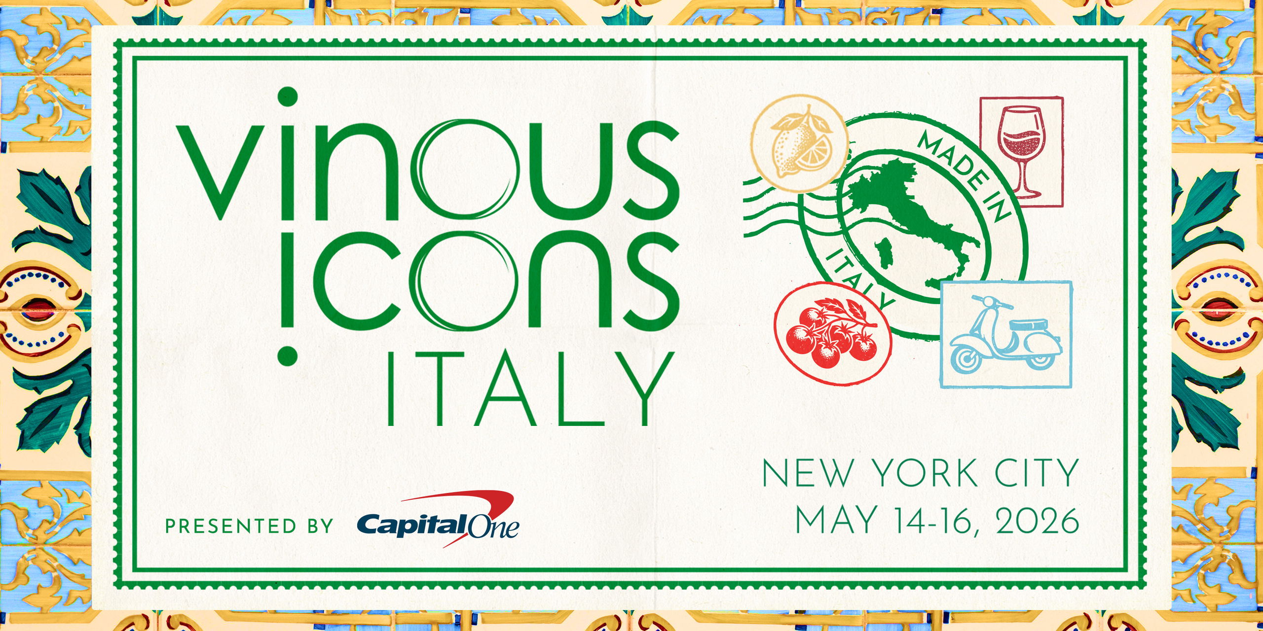 Vinous Icons Italy 2026 New York City
