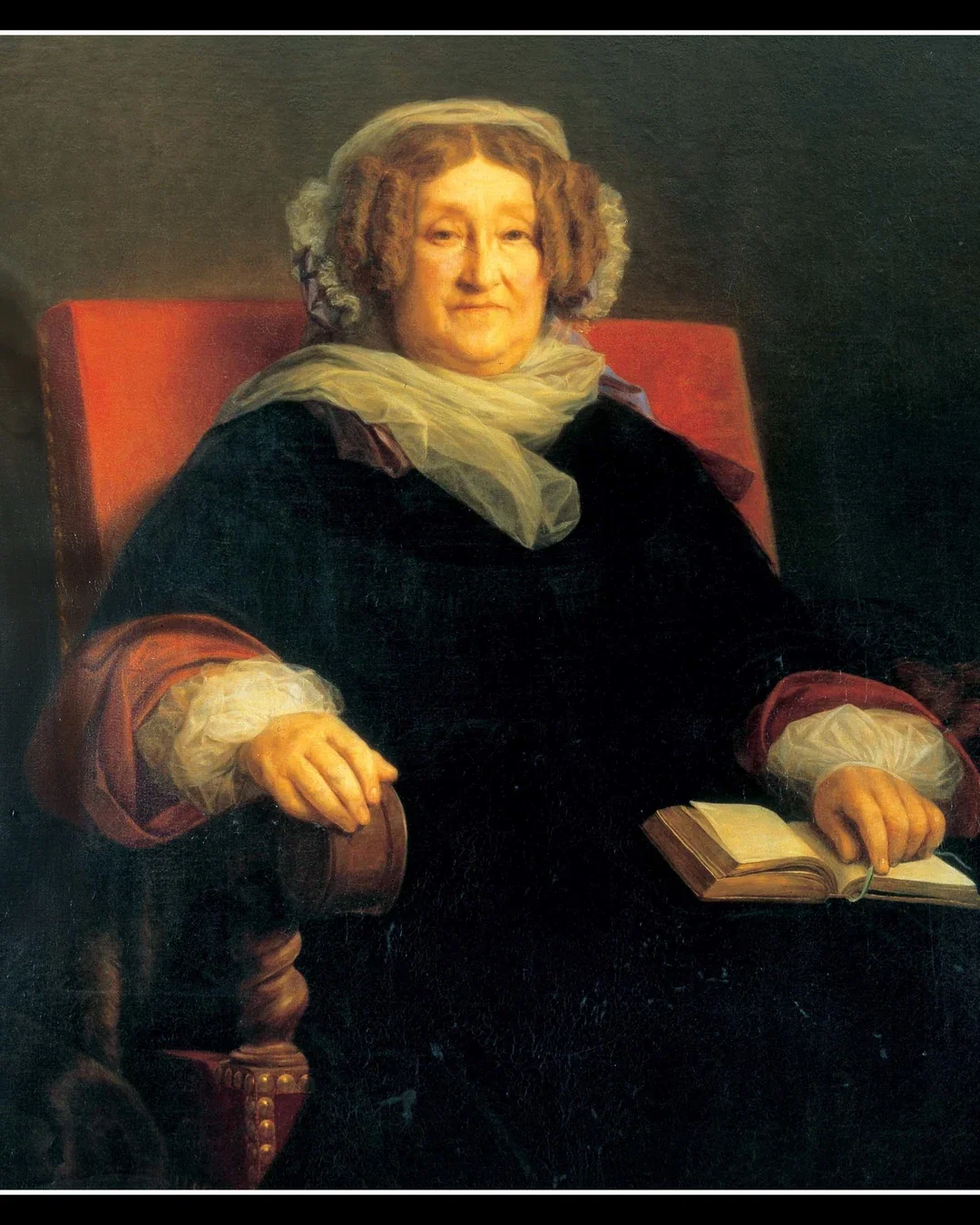 Portrait of Barbe-Nicole Ponsardin