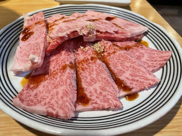 Yakiniku Tagyu Ekiminami ten restaurant in Fukuoka, Japan