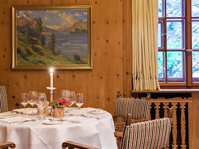 Arvenstube, Sils Maria, Switzerland