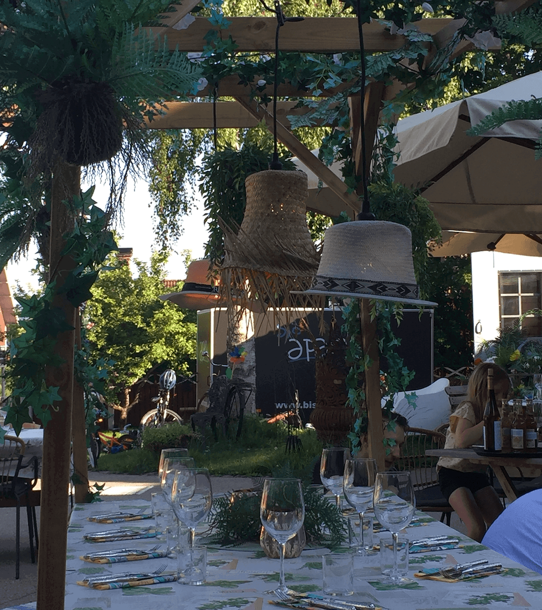 Bistro apan, Vikarbyn, Sweden