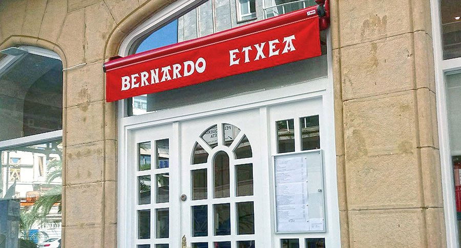 Bernardo Etxea, Restaurant in San Sebastián