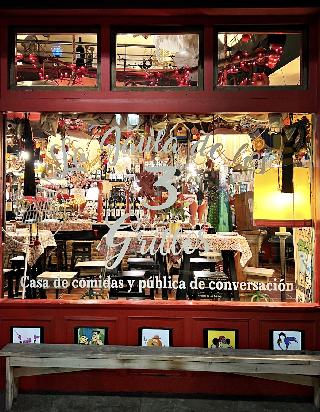 La Jaula de los Tres Grillos, Restaurant in Gijón