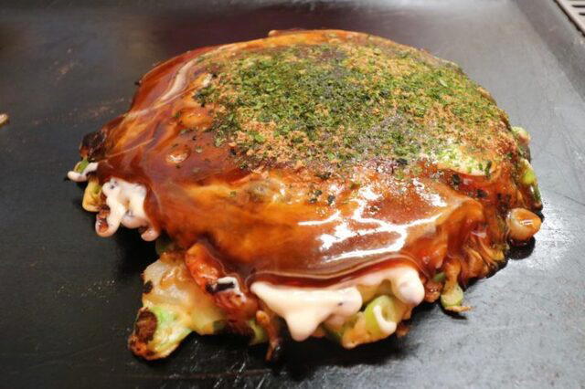 Okonomiyaki Chitose, Osaka, Japan