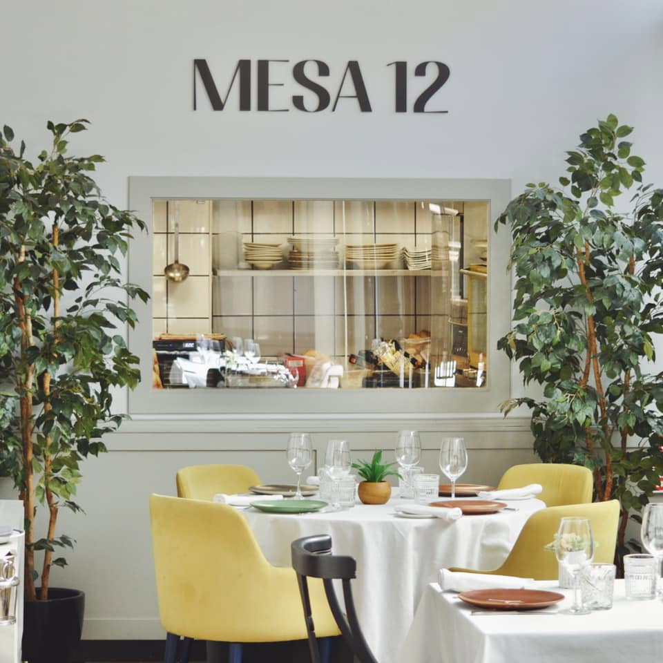 Mesa 12. Hotel Miguel de Cervantes