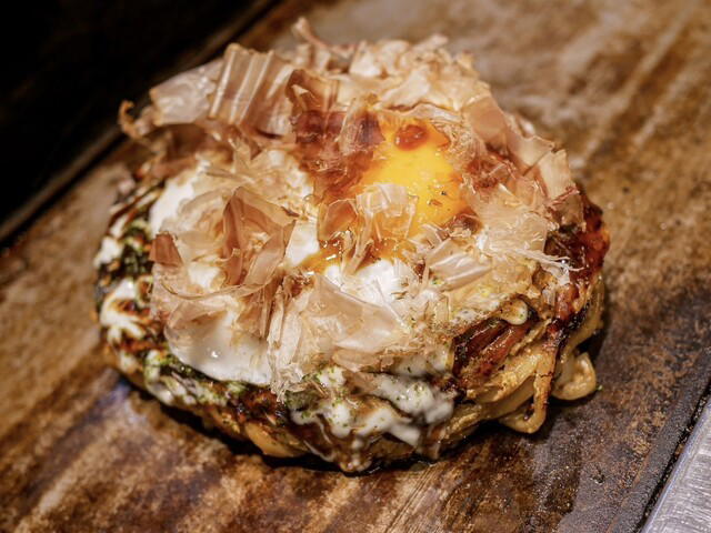 Okonomiyaki Momiji, Osaka, Japan