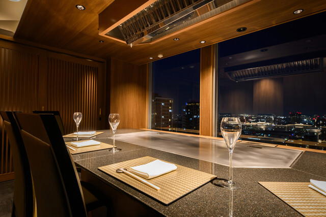 Teppanyaki Ishikari restaurant in Sapporo, Japan