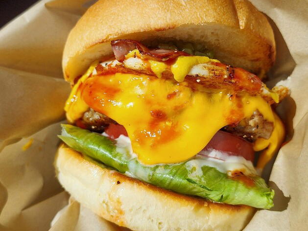 A Burgers Cafe, Shimabara, Japan