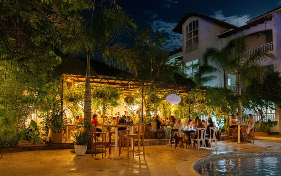 Bella 'Mbriana. Hotel Los Flamencos, Restaurant in Dominicus