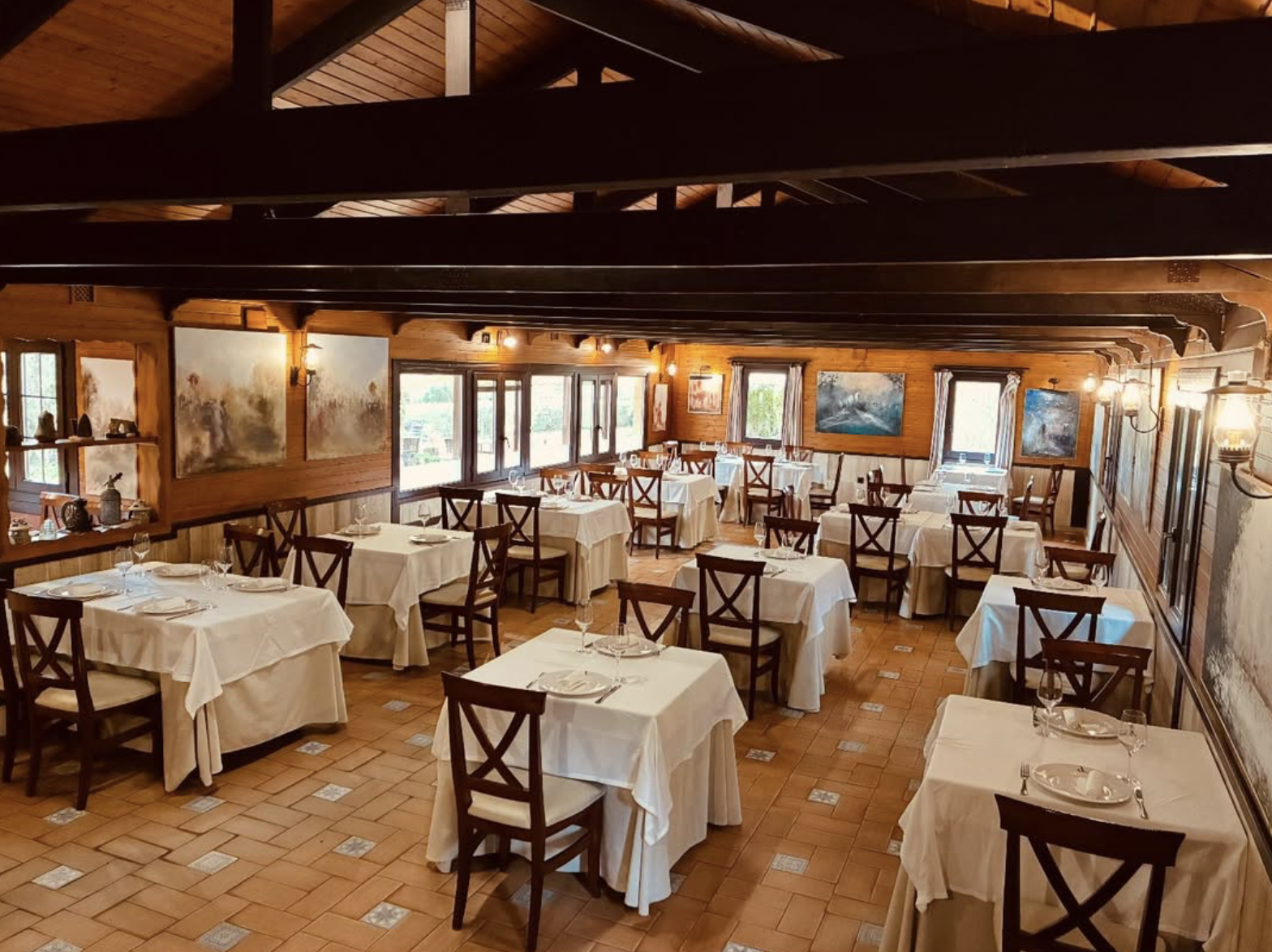 Almoradux restaurant in Hinojos, Spain