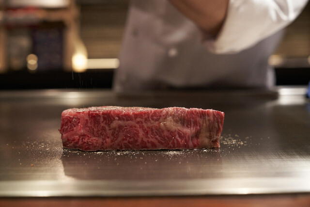 Teppanyaki Iwakura restaurant in Tokyo, Japan