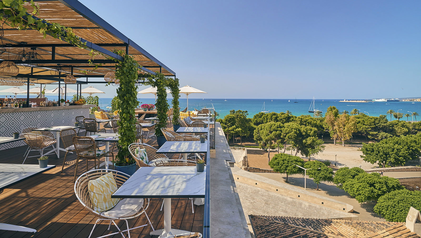 Rooftop Terrace at Es Princep, Palma, Spain