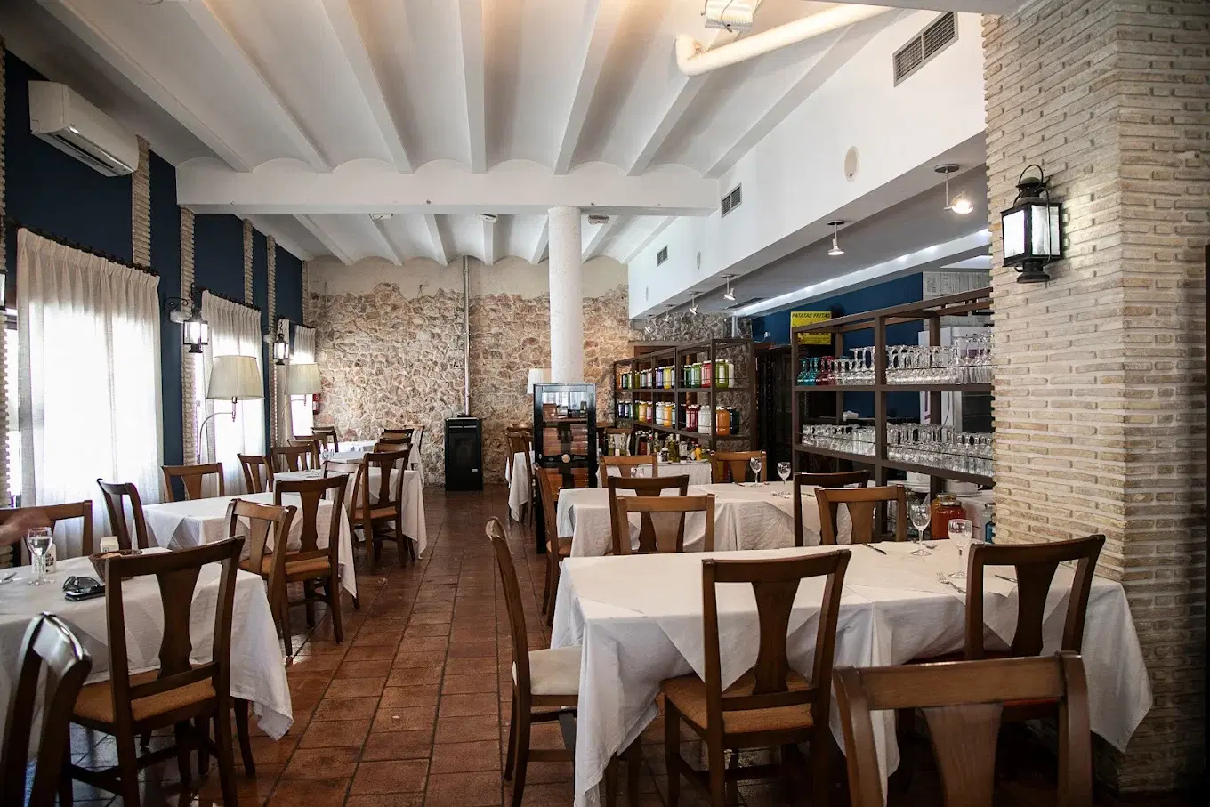 Restaurante Setos. Hotel Setos restaurant in Motilla Del Palancar
