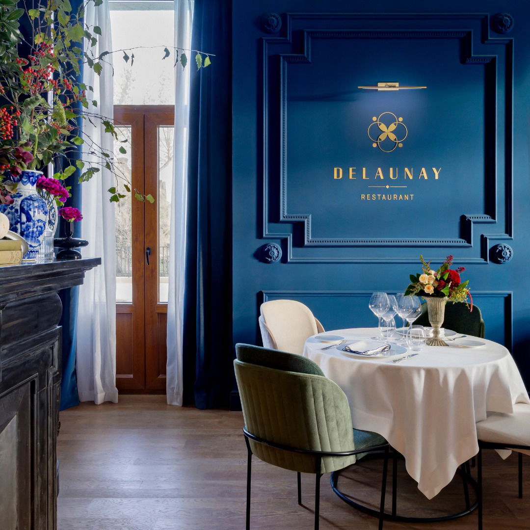 Restaurante Delaunay. Palacio Arriluce Hotel, Restaurant in Getxo