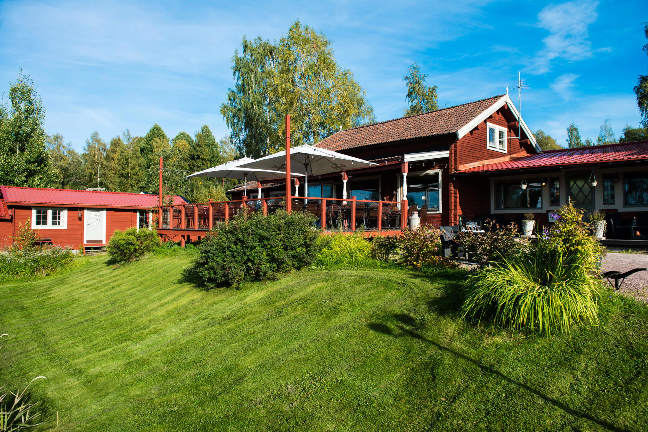 Bruntegården restaurant in Rattvik
