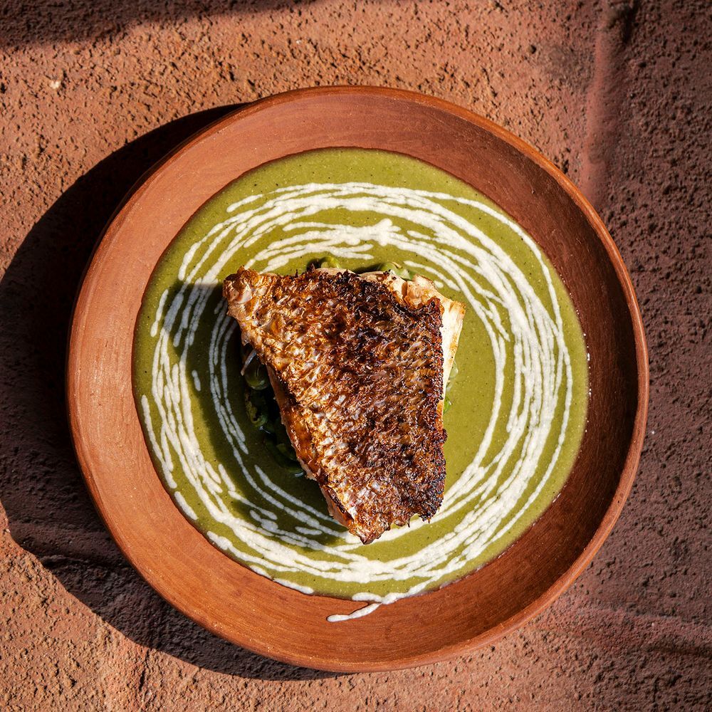 Vianda restaurant in Guadalupe Etla, Mexico