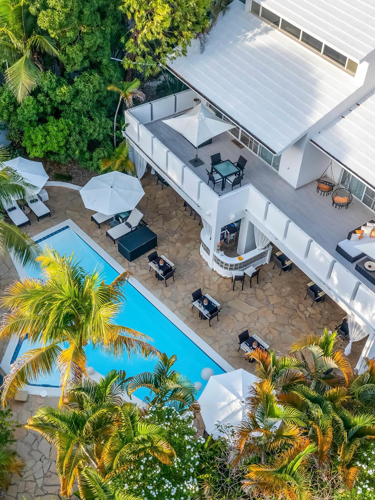 Casa Veintiuno Restaurant. Casa Veintiuno Boutique Hotel restaurant in Sosua
