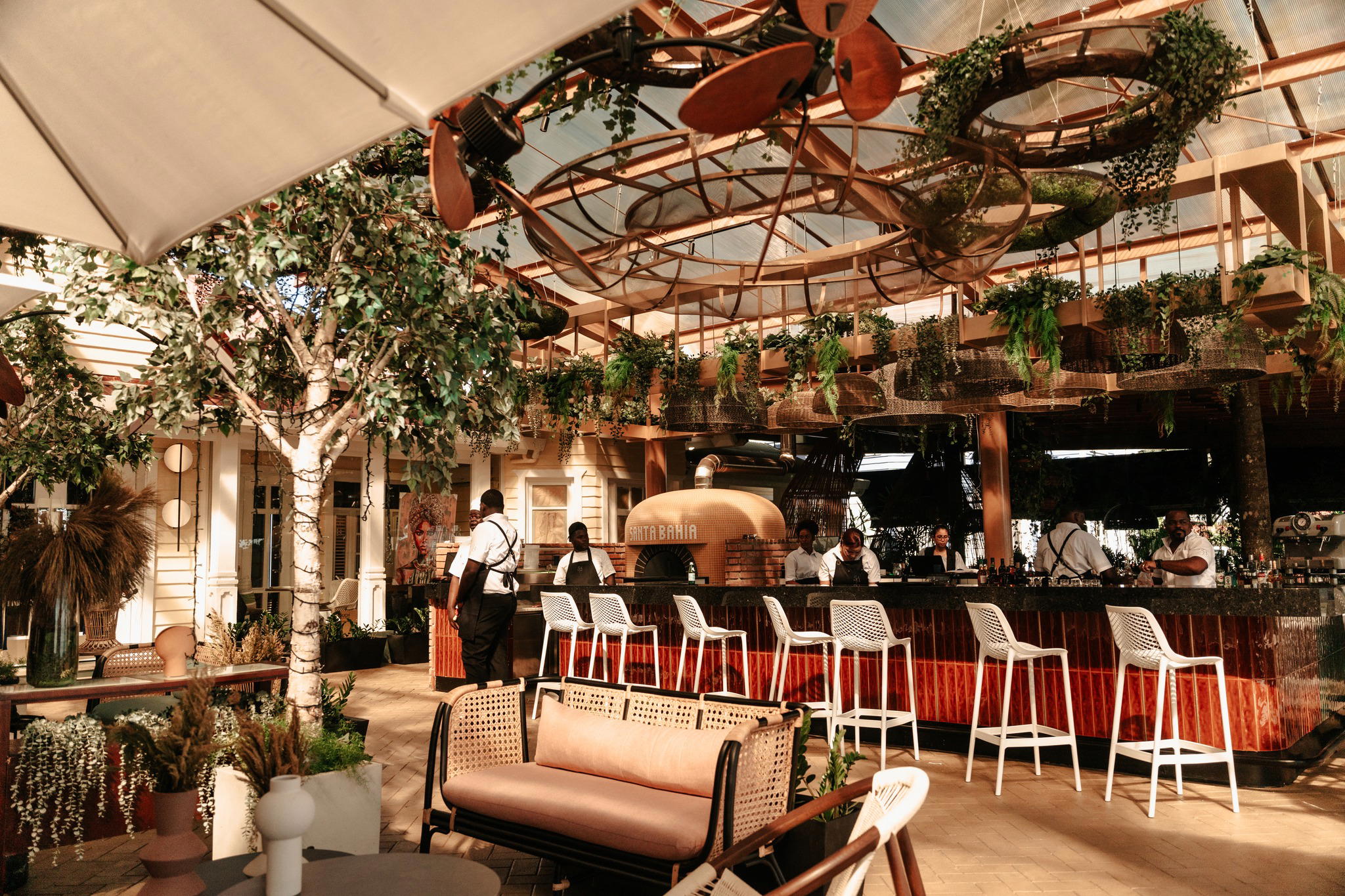 Santa Bahía Kitchen & Bar restaurant in Samaná