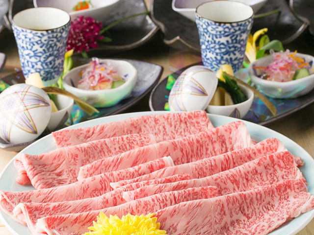 Sukiyaki Gyushabu Matsuju, Tsu, Japan