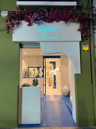 Egeo Suvlakeria Griega, Restaurant in València