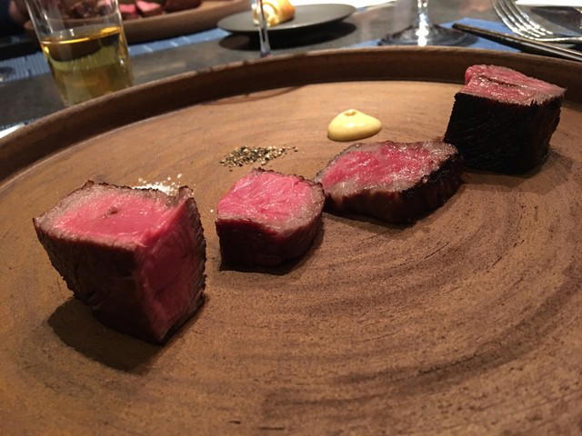 Kamayaki Steak Fukuda restaurant in Osaka, Japan