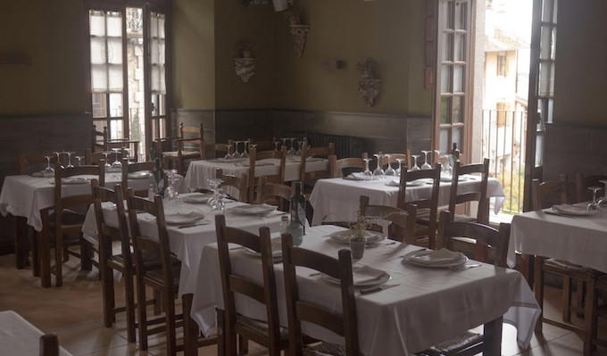 Cal Cofa restaurant in Llívia